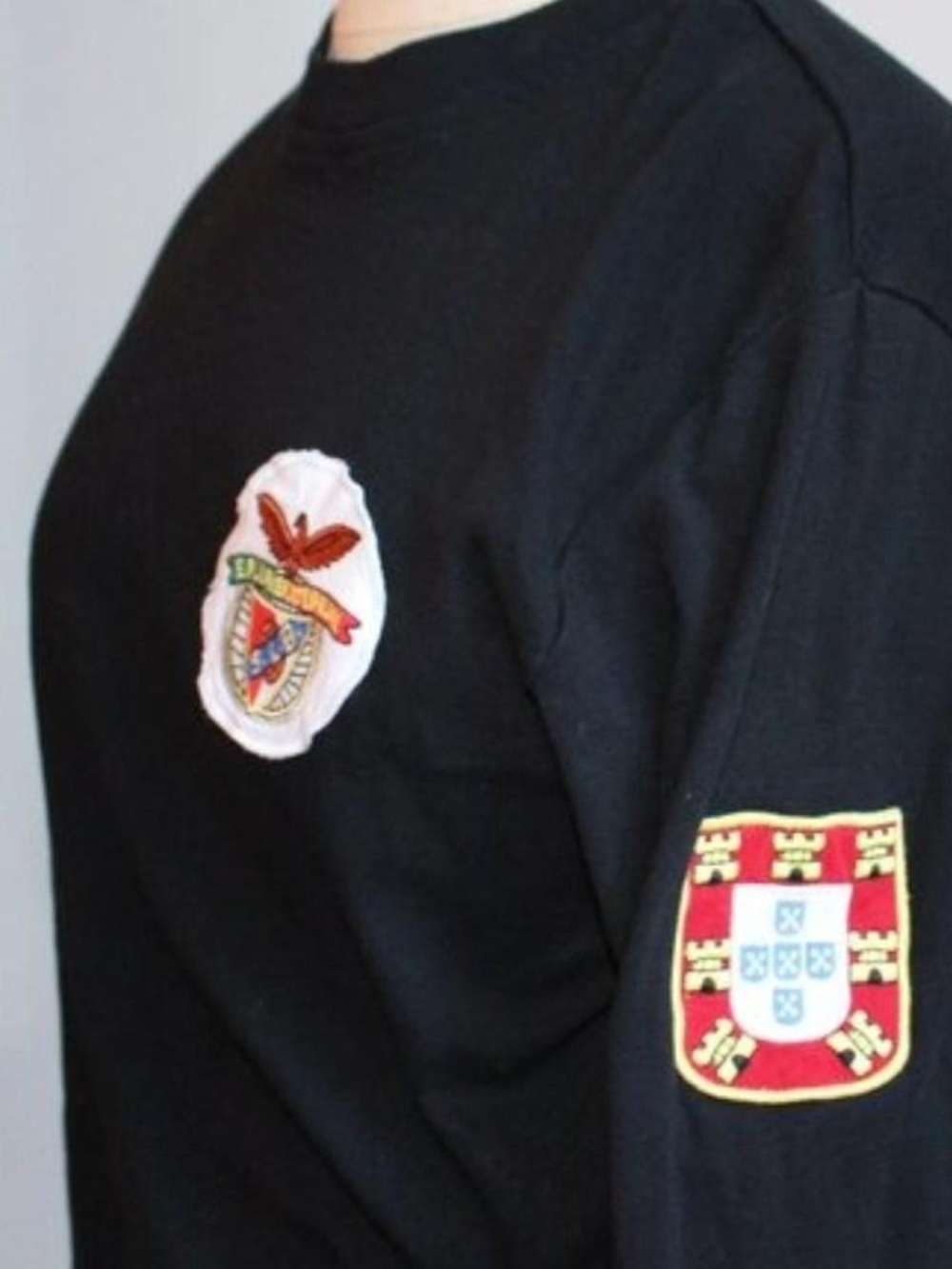 Others Follow Black Long Sleeve Jersey with Embroidered Crest